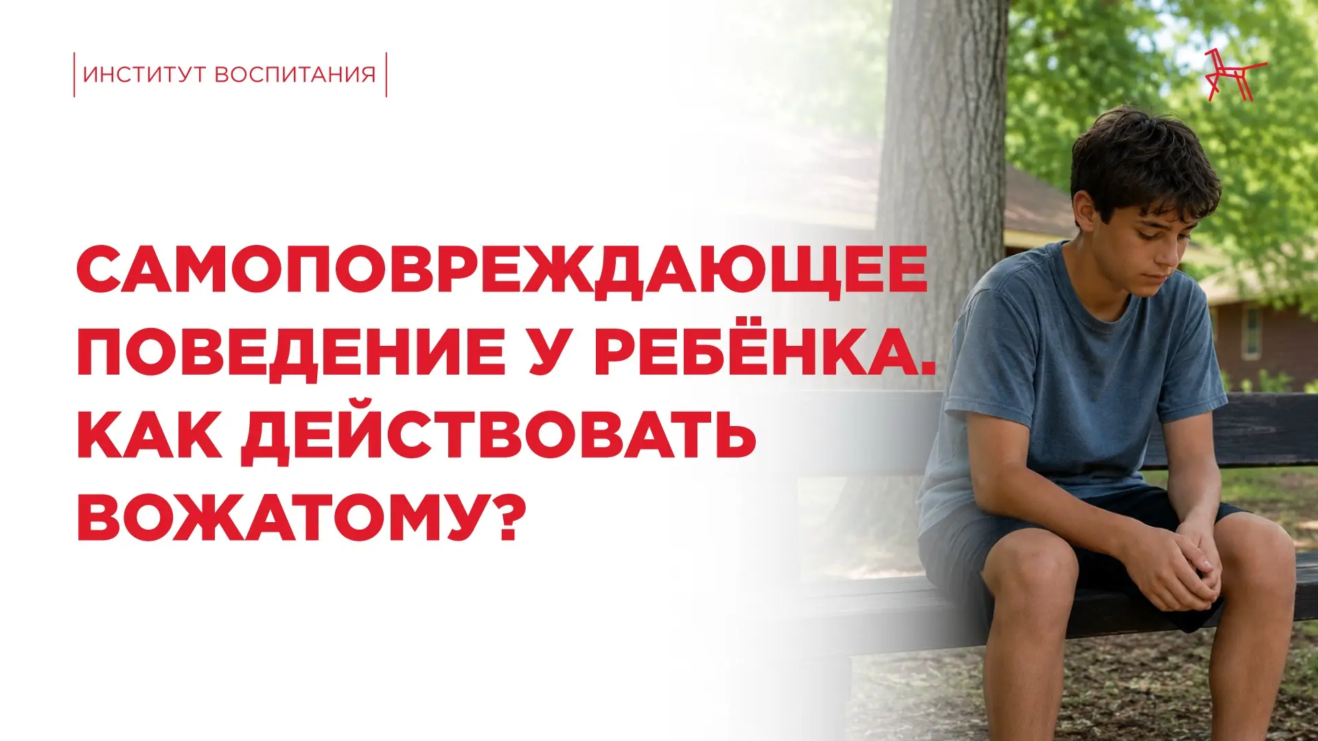 Когда ребёнок наносит себе вред — это крик о помощи