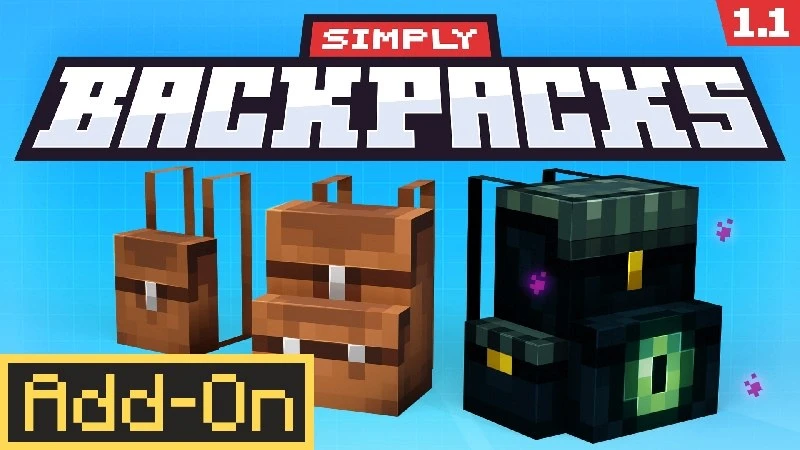 Аддон Simply Backpacks [ОБНОВЛЕНИЕ] 1.1