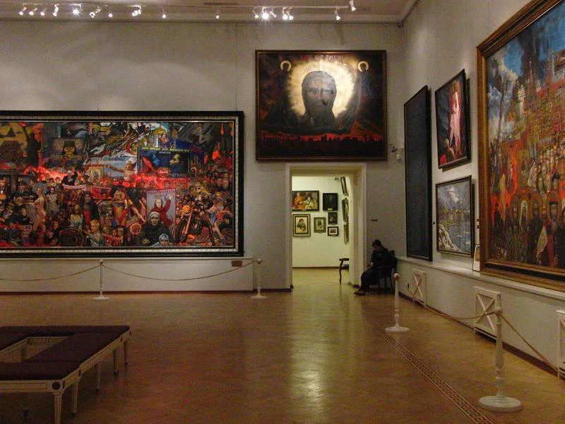🎨 В галерею Ильи Глазунова можно попасть бесплатно
