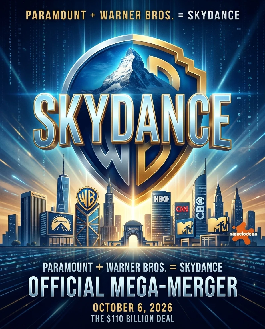 Официально: Paramount и Warner Bros. слились в мегакорпорацию Skydance