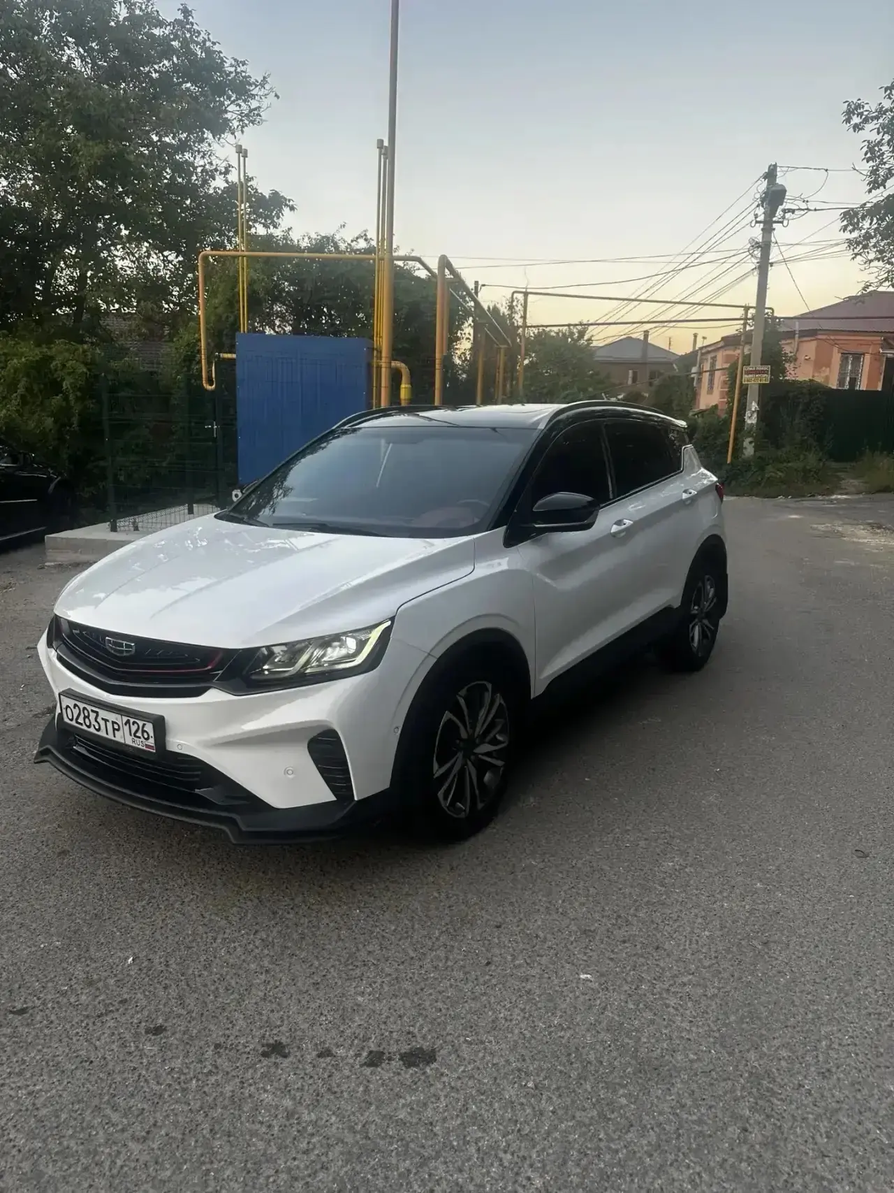 Автомобиль находится в Ставрополе.