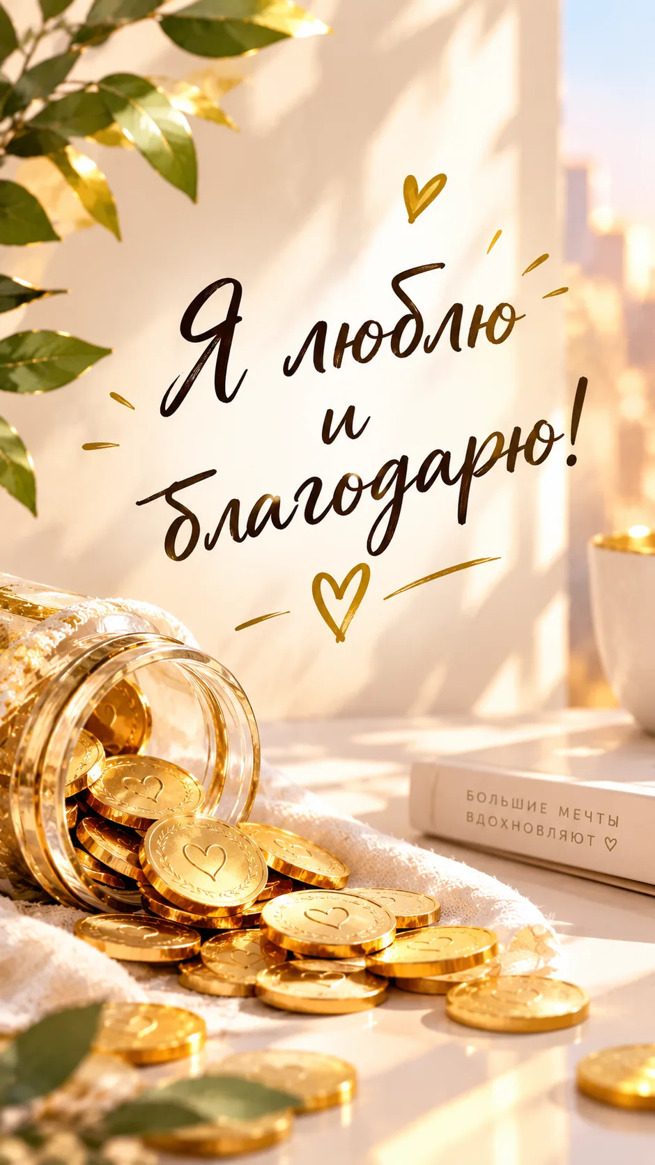 ❤я люблю и благодарю