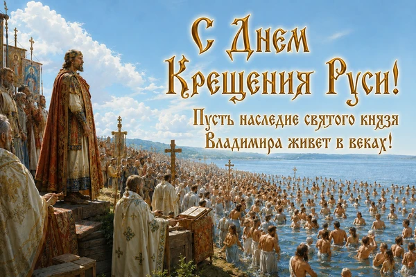 28 июля — День Крещения Руси и день памяти святого равноапостольного князя Владимира. Эти праздники 