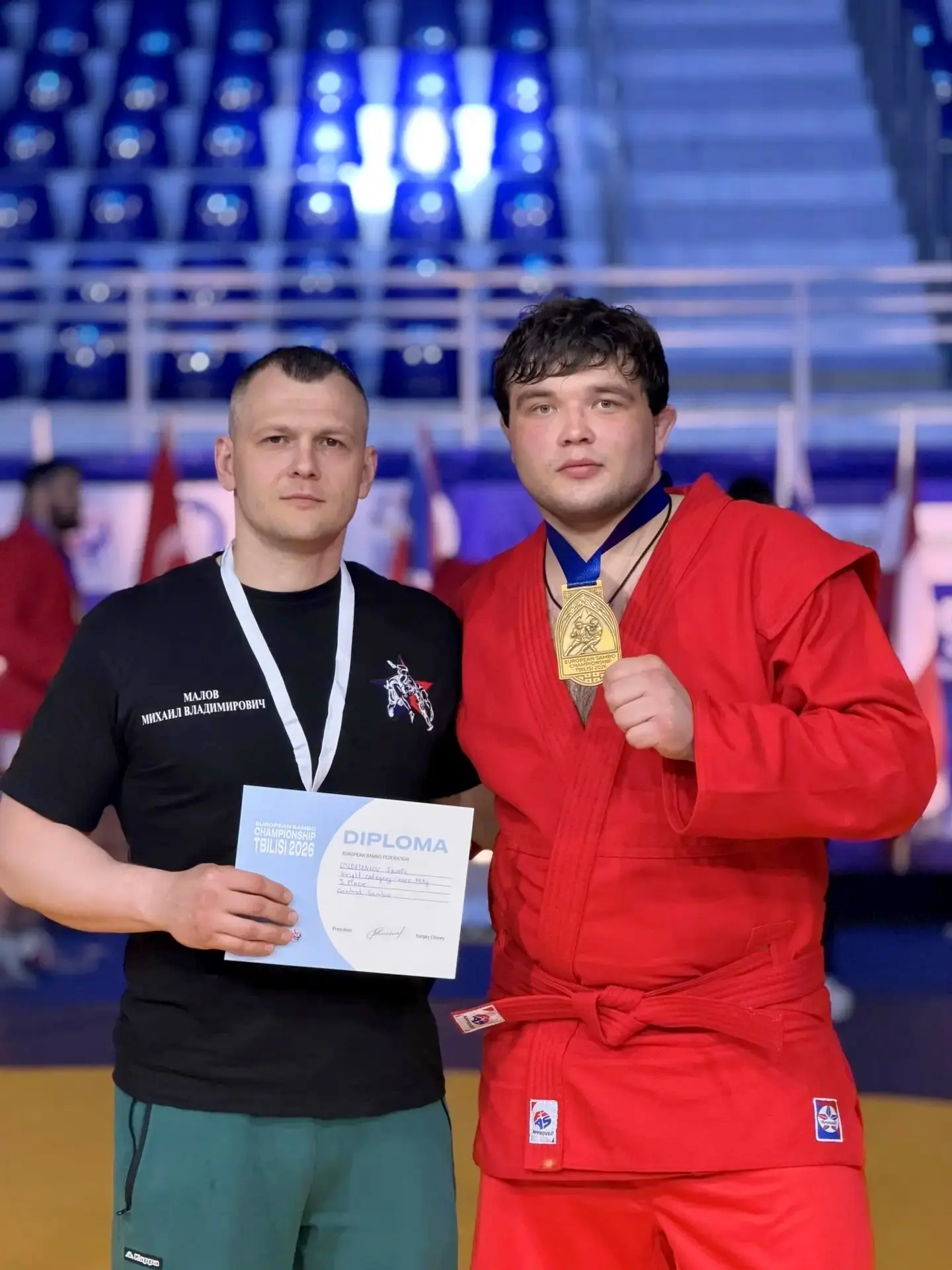 Вот это богатырь! 🤼‍♂🇷🇺  Иу-ху! Наш спортсмен – чемпион Европы. 🥇   Студент ГСГУ Савелий Солдатенков