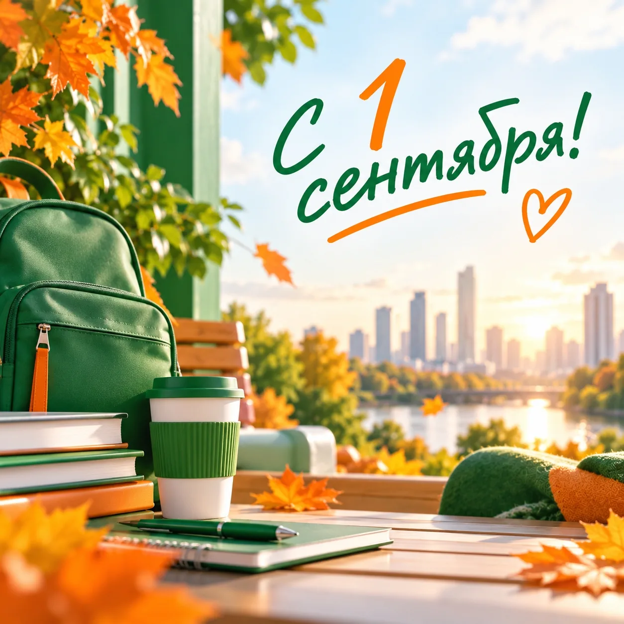 С 1 сентября! 🍂