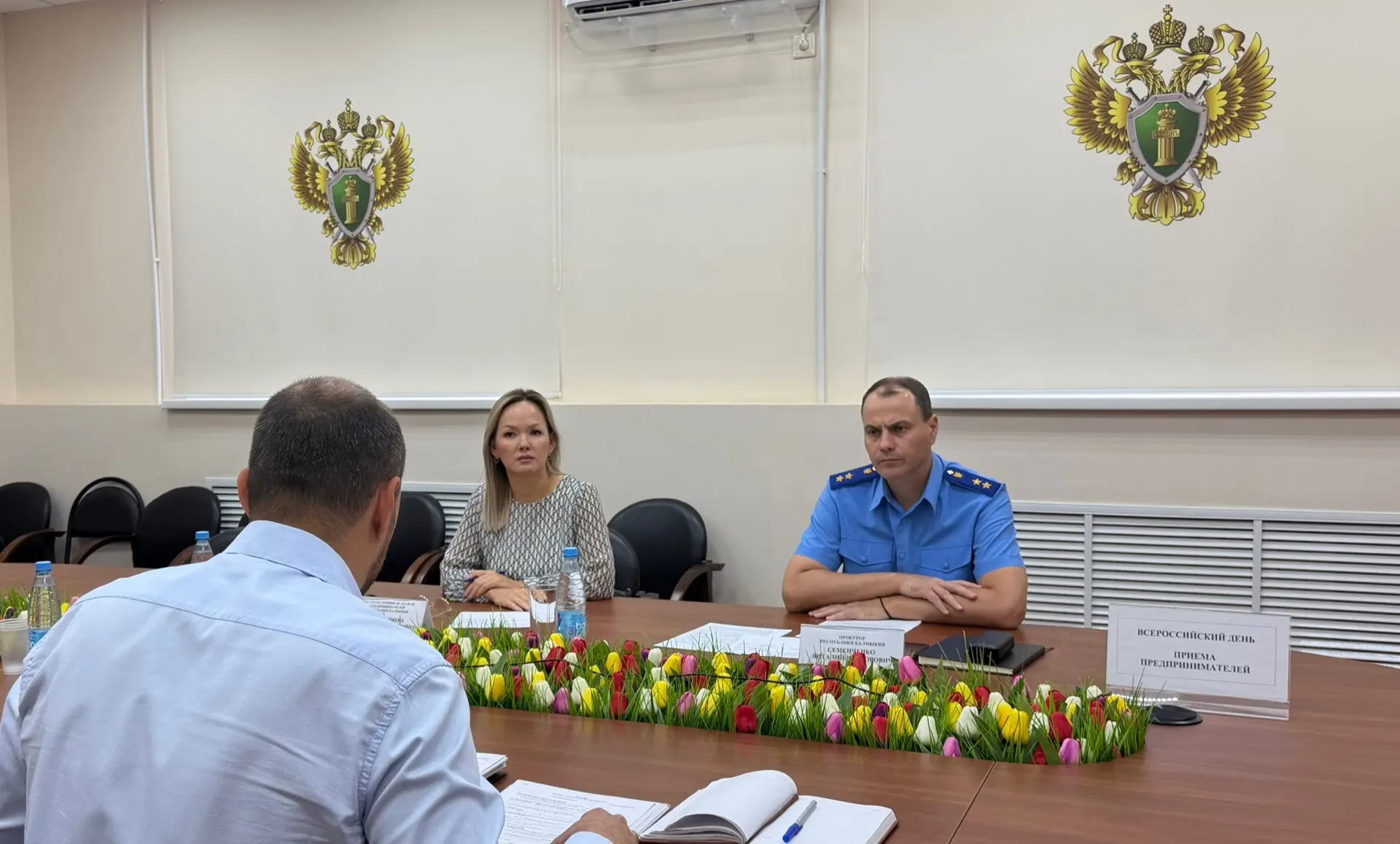 1 сентября 2026 года прокурор республики провел прием предпринимателей