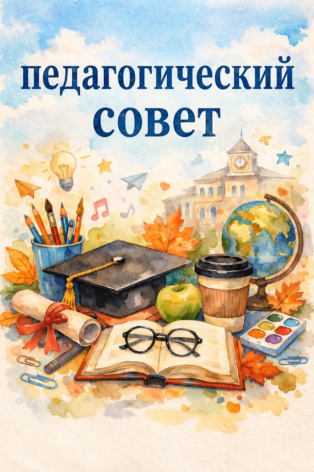🗓Приглашаем на педагогический совет МБОУ «ЦО №32», который состоится 28 августа 2026 г...