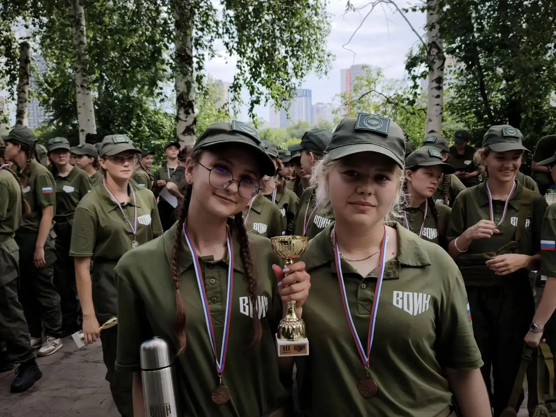 Гордимся нашими «Соколами»! 🦅

Наши юнармейцы Елизавета Максимова и Виктория Боданова успешно завер