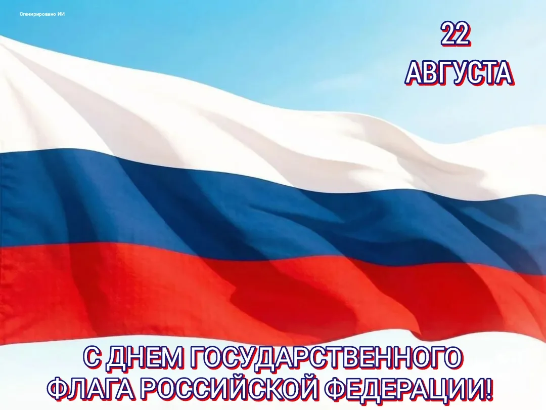 🇷🇺 День Государственного флага Российской Федерации ежегодно отмечается в России 22 а...
