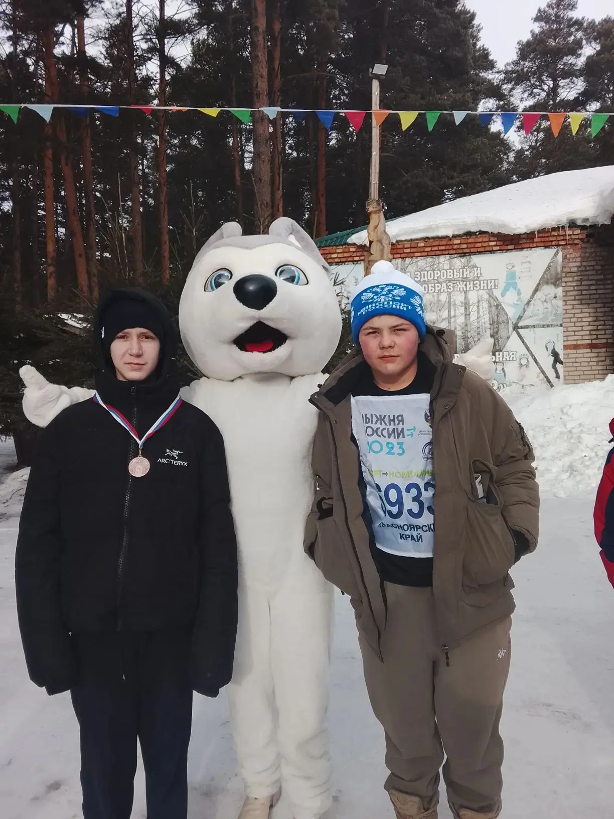 14 февраля в сосновом бору с. Красный Завод прошли муниципальные соревнования по лыжным...