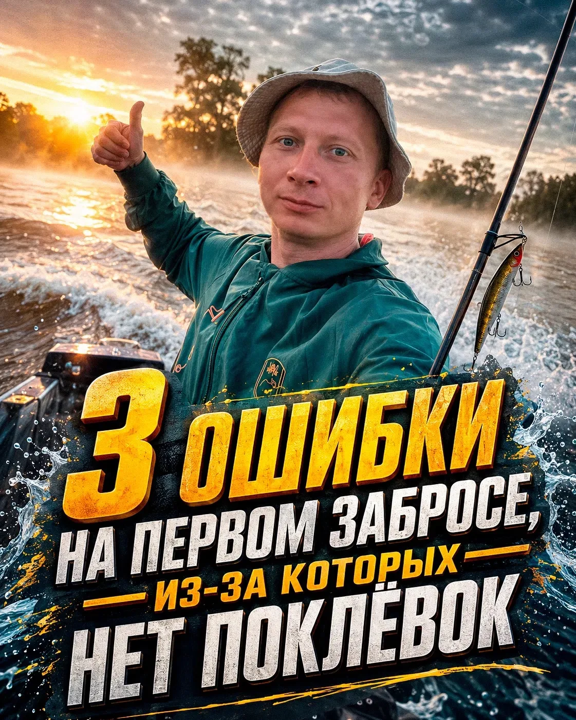 3 ошибки на первом забросе, из-за которых нет поклёвок 🎣