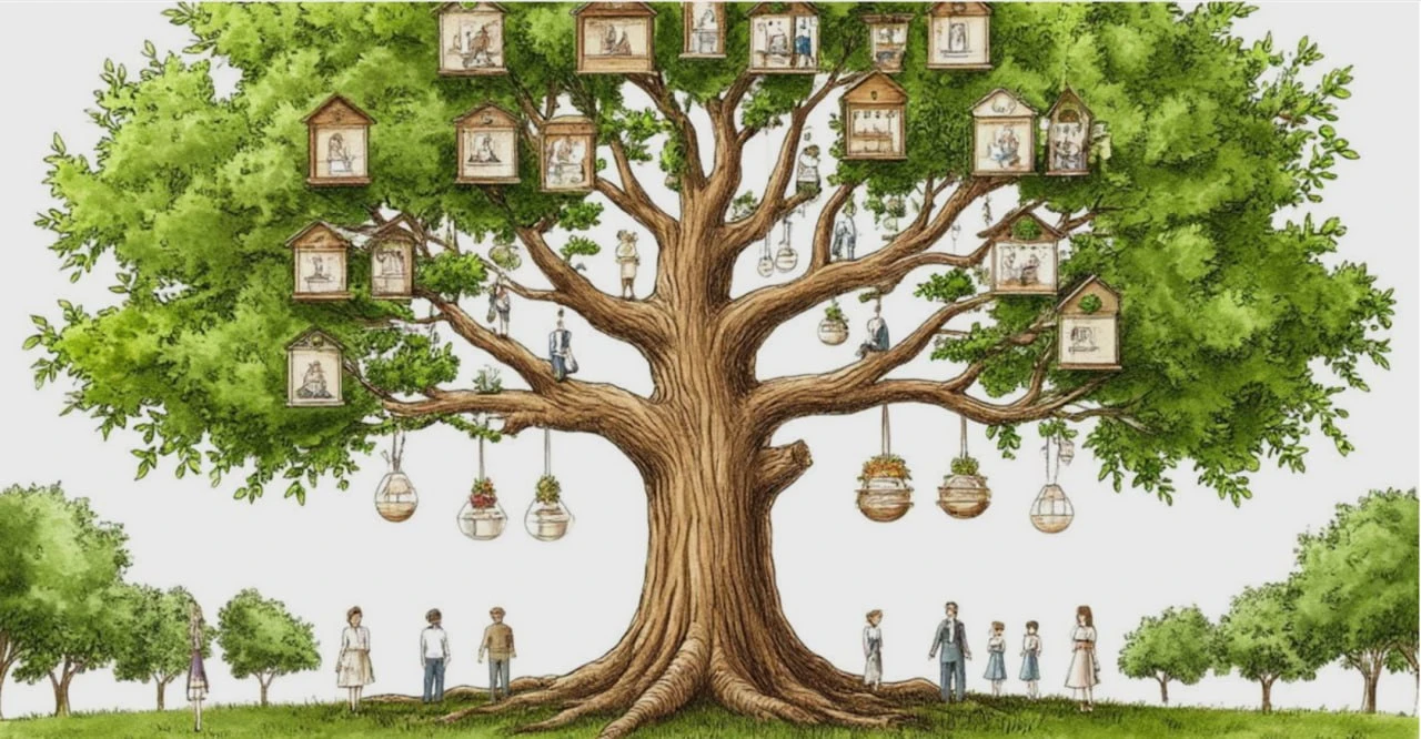 🌳 Клуб генеалогии для детей