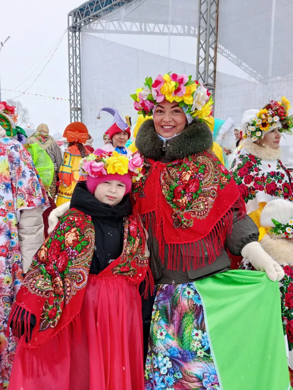 ❄️Сегодня на стадионе "Молодежный"  в Елабуге отмечают проводы зимы ❄