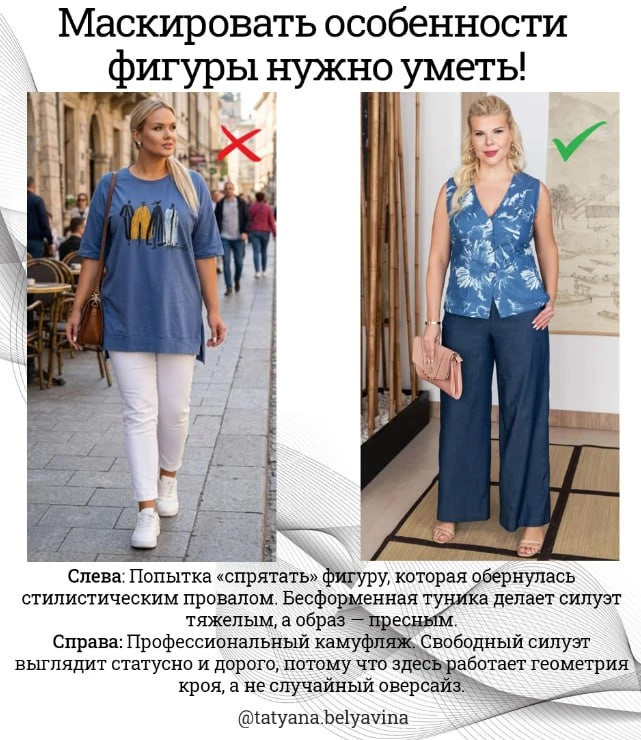 Особая боль: Попытки «спрятать» фигуру