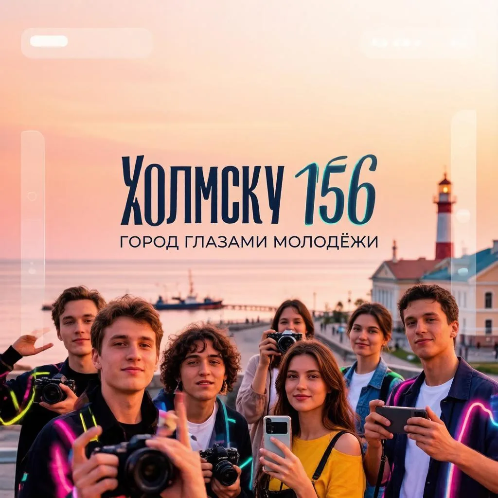 📸 «Холмск глазами молодёжи»!