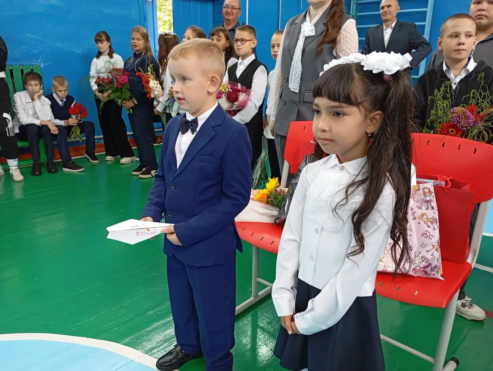 Сегодня, 1 сентября 2026 года, в МКОУ "Мальцевская ООШ" прошла  линейка посвящённая  "Д...