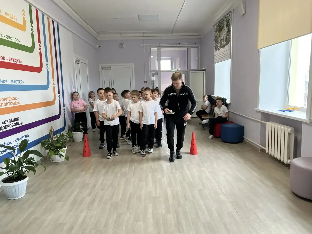 Финишировал трек «Орлёнок-Спортсмен»! 🏆  В 1 «Б» классе успешно завершился очередной трек программы 