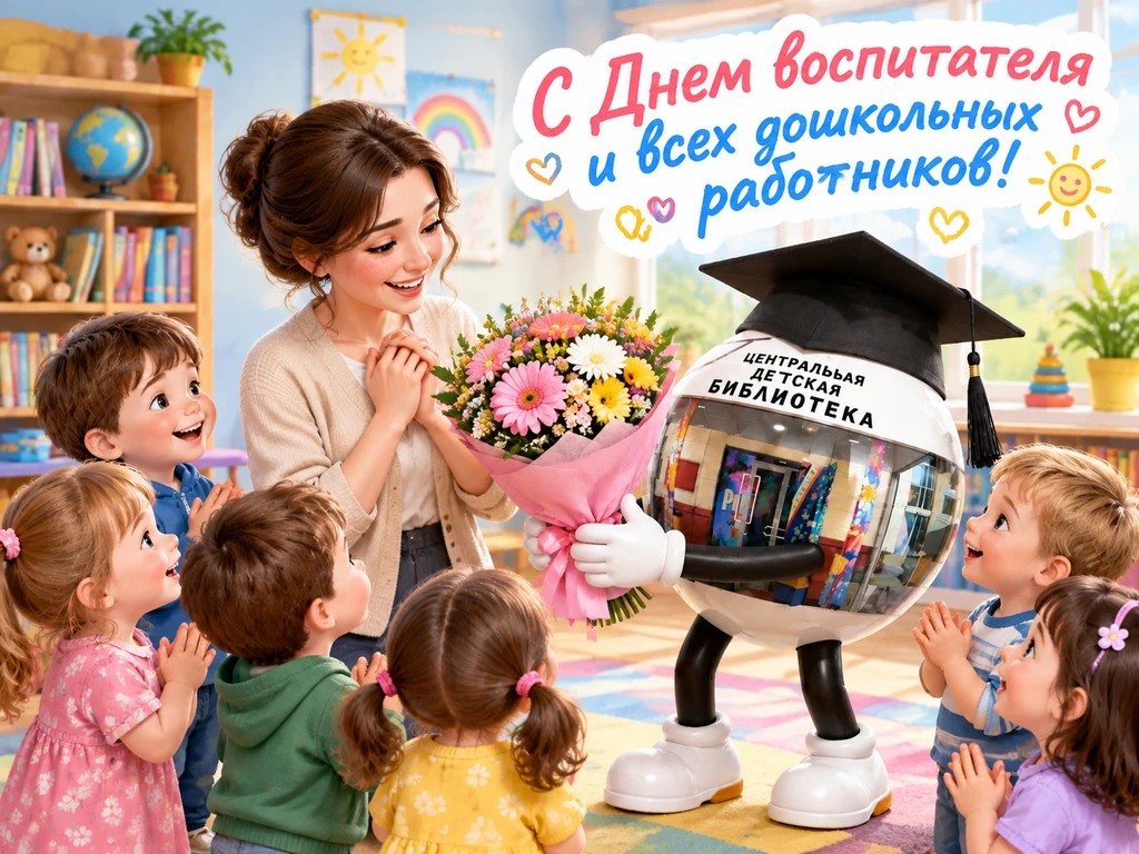 🌺С Днем воспитателя и всех дошкольных работников! 🌺