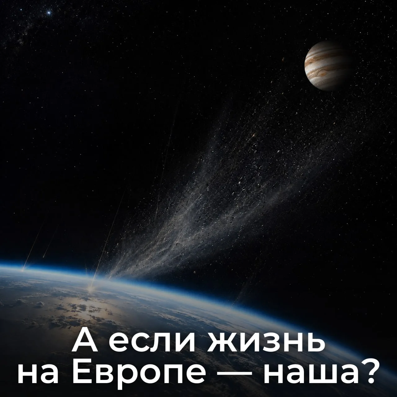 Земля могла зародить жизнь на Европе

Европа — главный кандидат на жизнь: под ледяной корой скрыт ок
