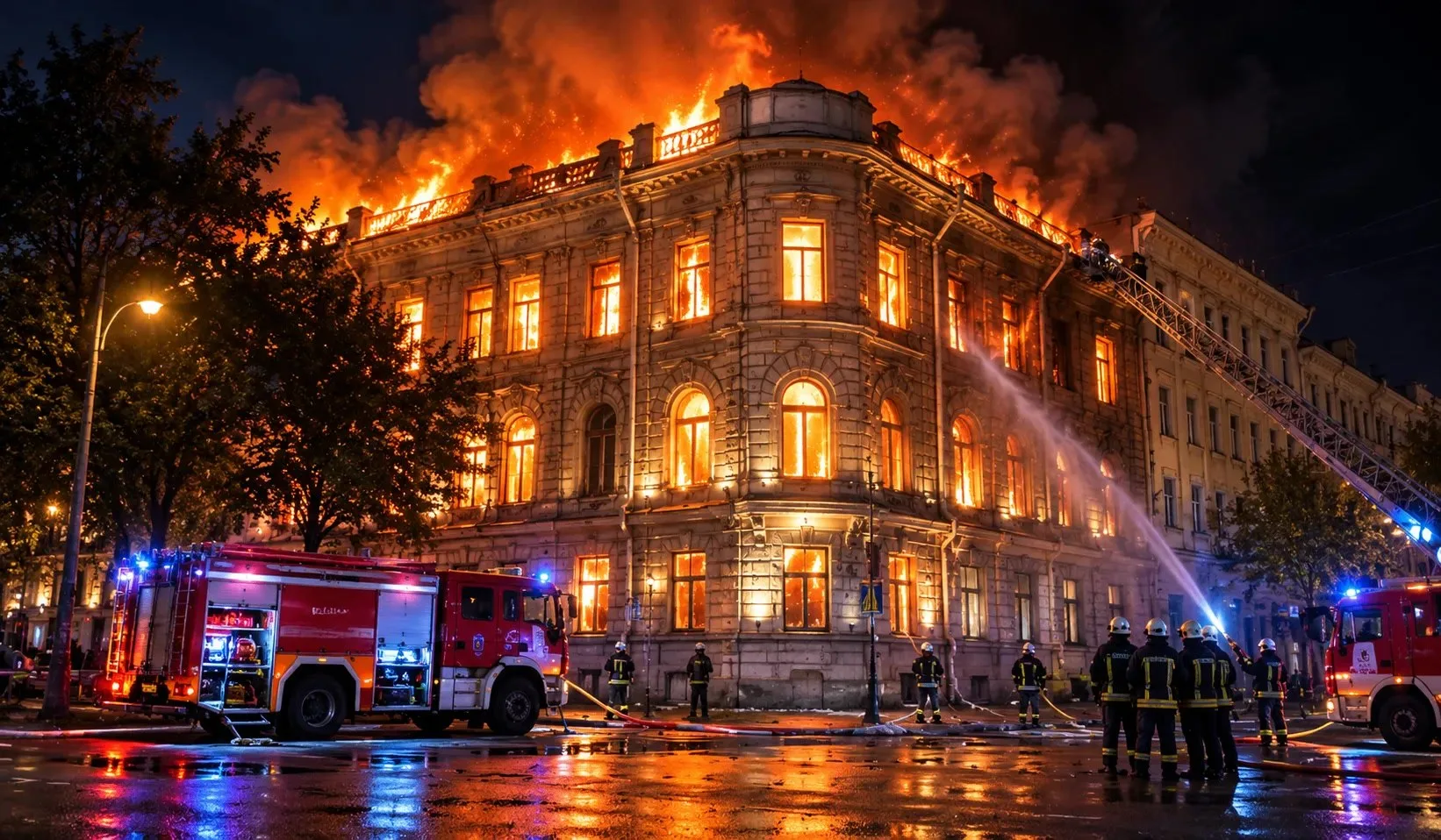 Ночь выдалась непростой для спасателей.