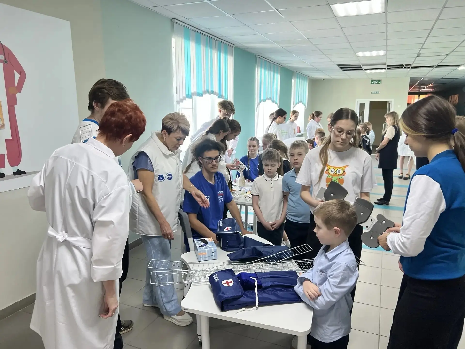 В Борисовской школе № 2 состоялся необычный урок, инициатором которого выступило первичное отделение
