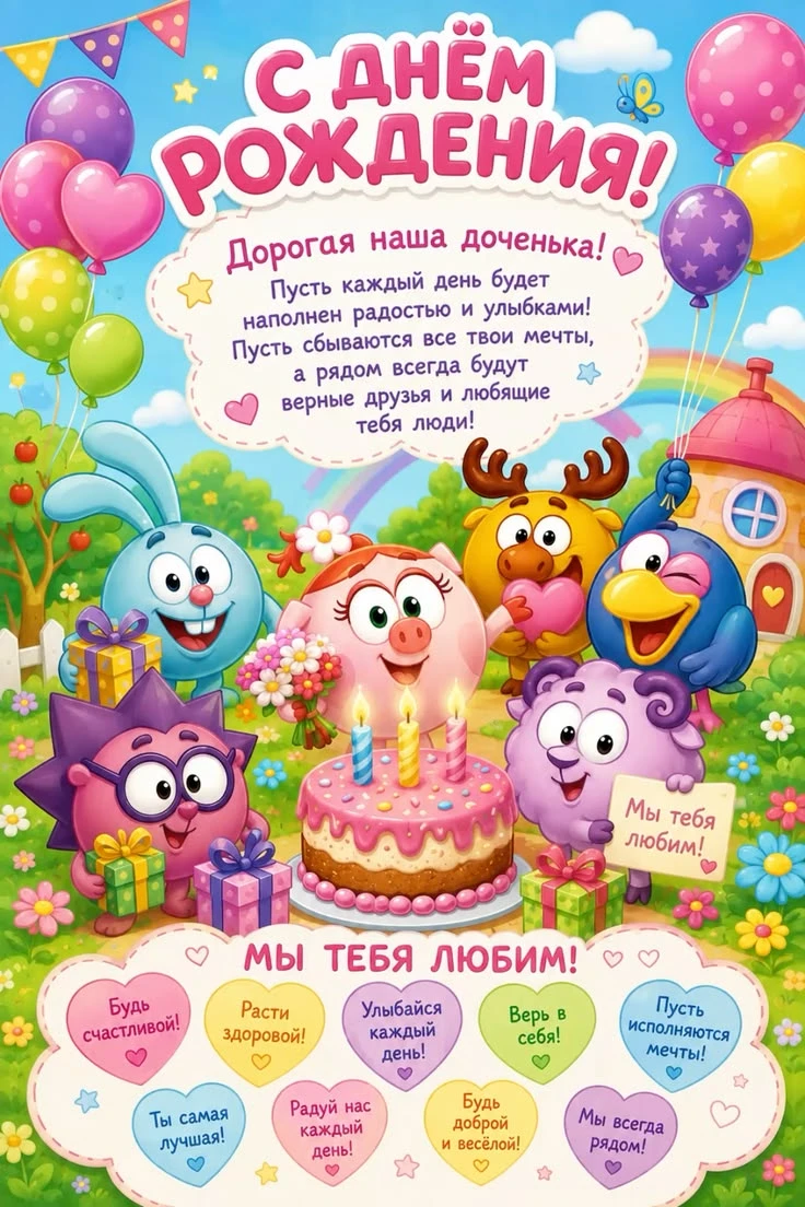 Поздравляем с Днём рождения! 🎂🎁
