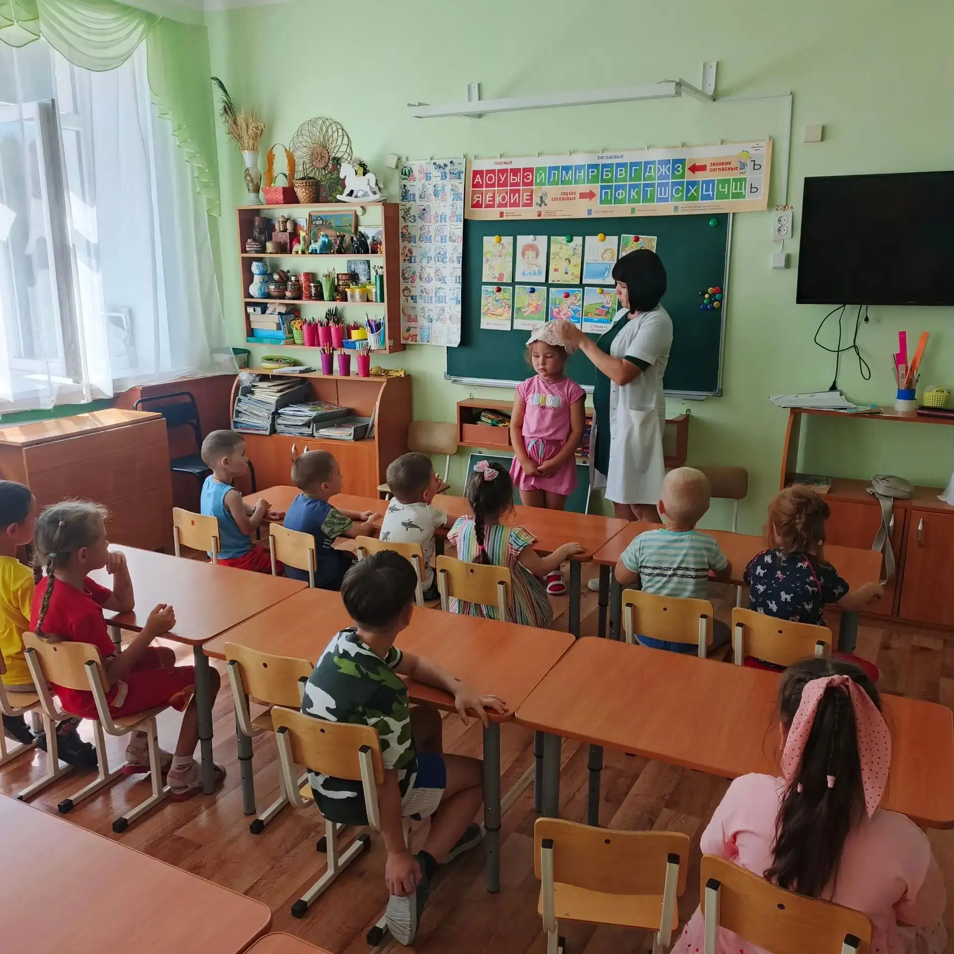 ‎Сегодня в детском саду прошла важная и полезная беседа на тему: «Если хочешь быть здор...