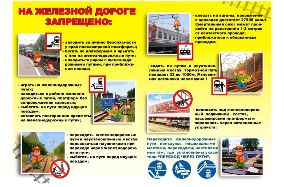 #УступиДорогуПоездам