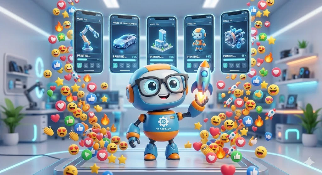 🤖 ИИ теперь ищет для вас 3D-модели!
