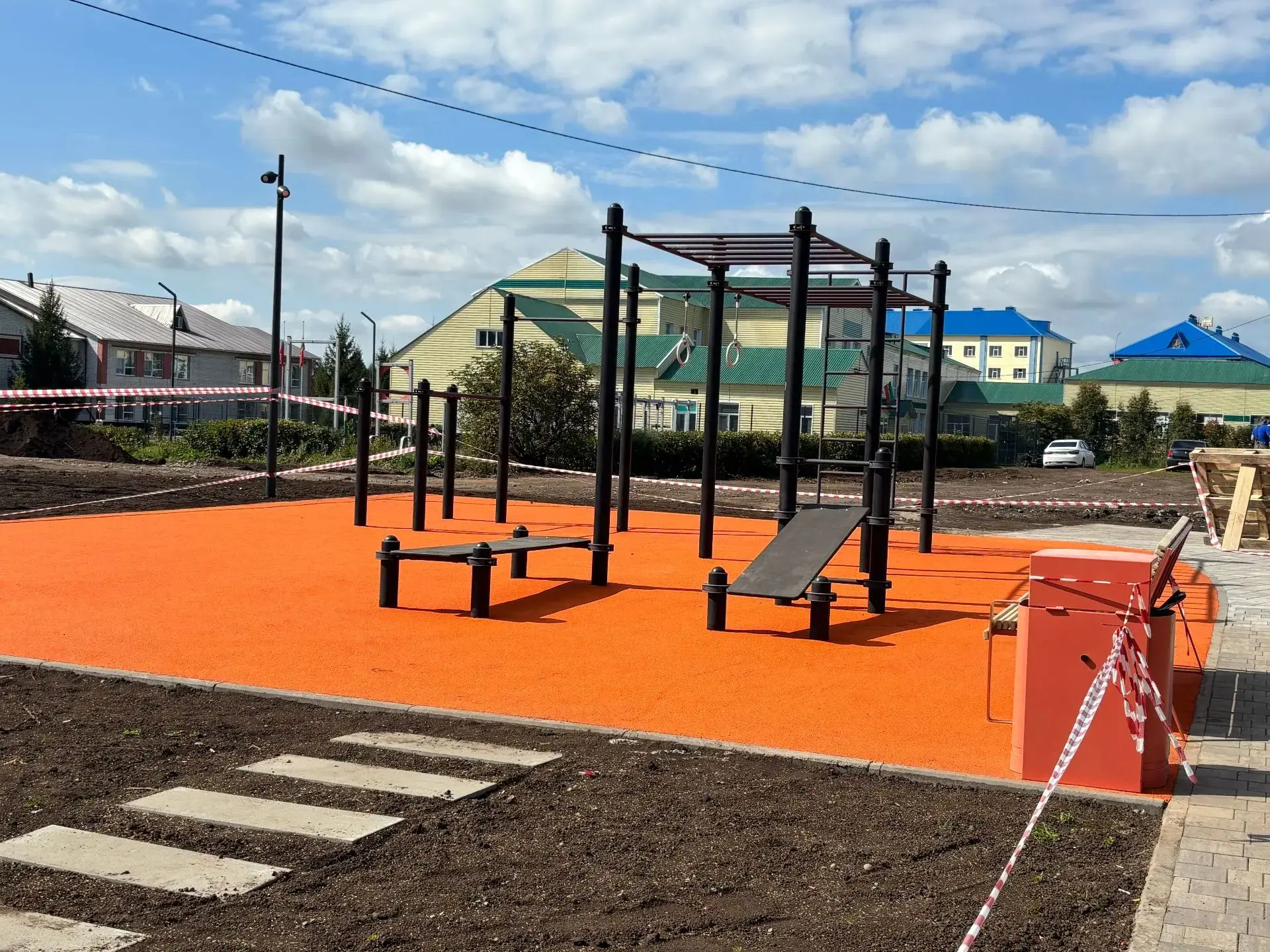 🎉 В парке «Молодёжный» появилось новое пространство для активного отдыха в рамках наци...