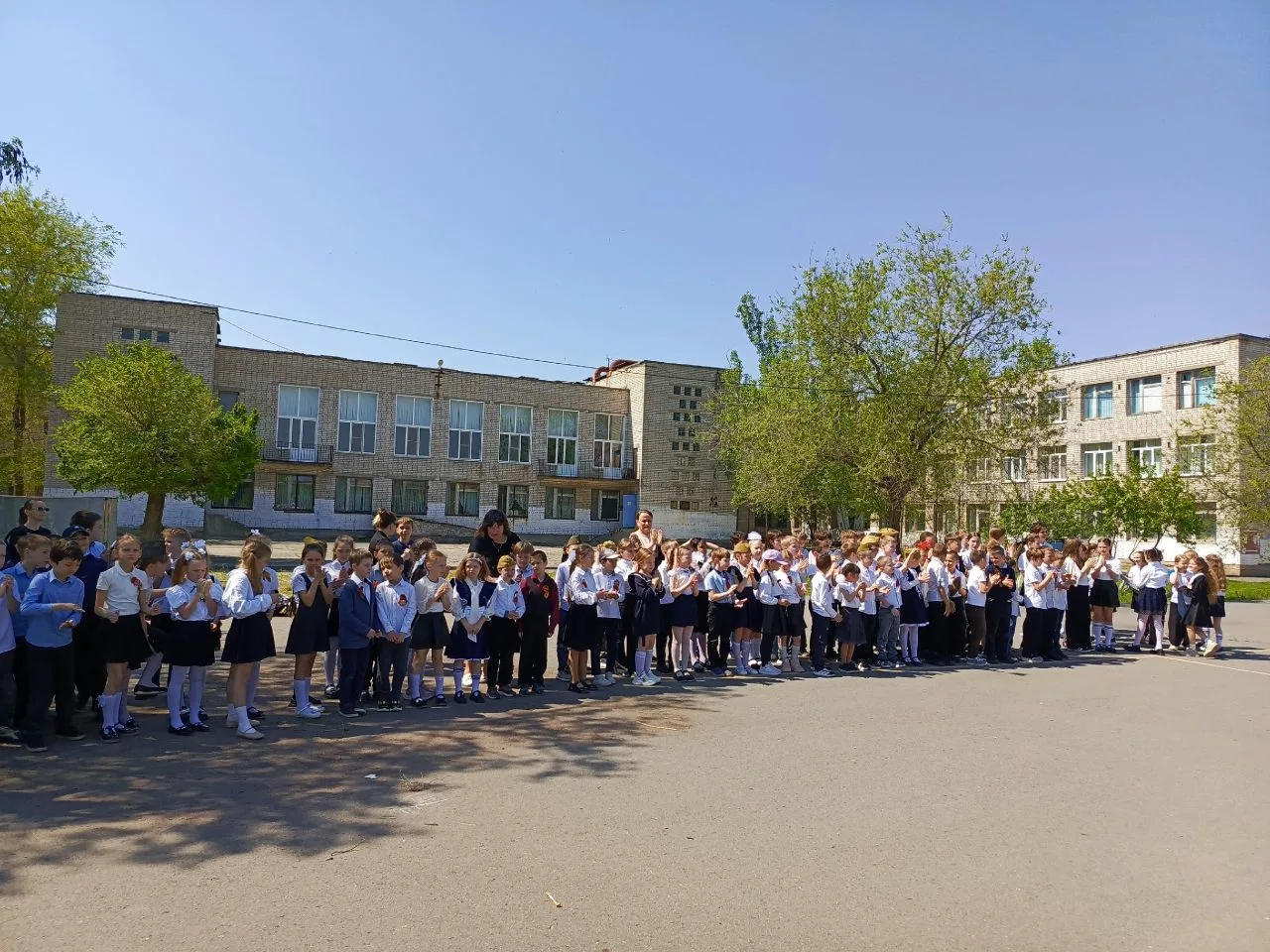 ❤️ 9 мая — праздник со слезами на глазах  В нашей школе прошло замечательное патриотическое мероприя