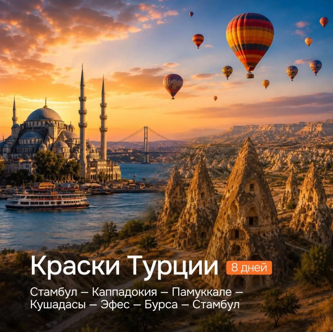 Сезон экскурсионных туров в Турции в разгаре