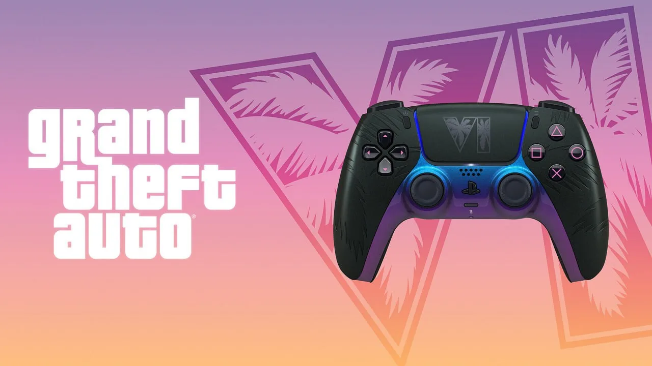 🎮 DualSense в стиле GTA VI