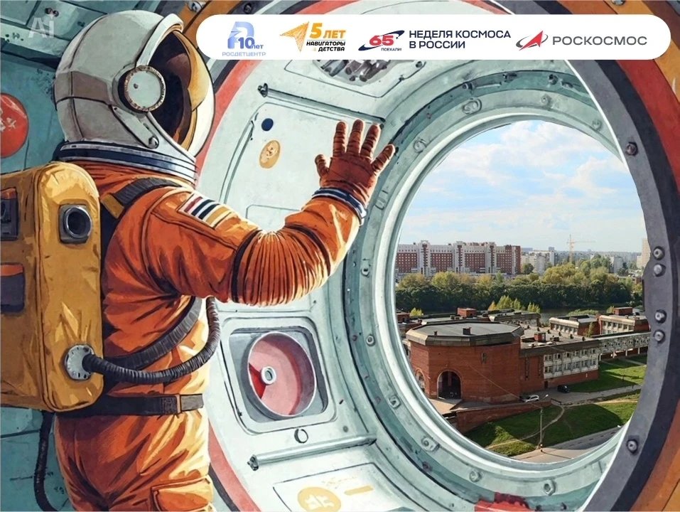 🪐Иллюминатор смыслов🪐  В России проходит неделя космоса — время мечтать, размышлять и смотреть на ми