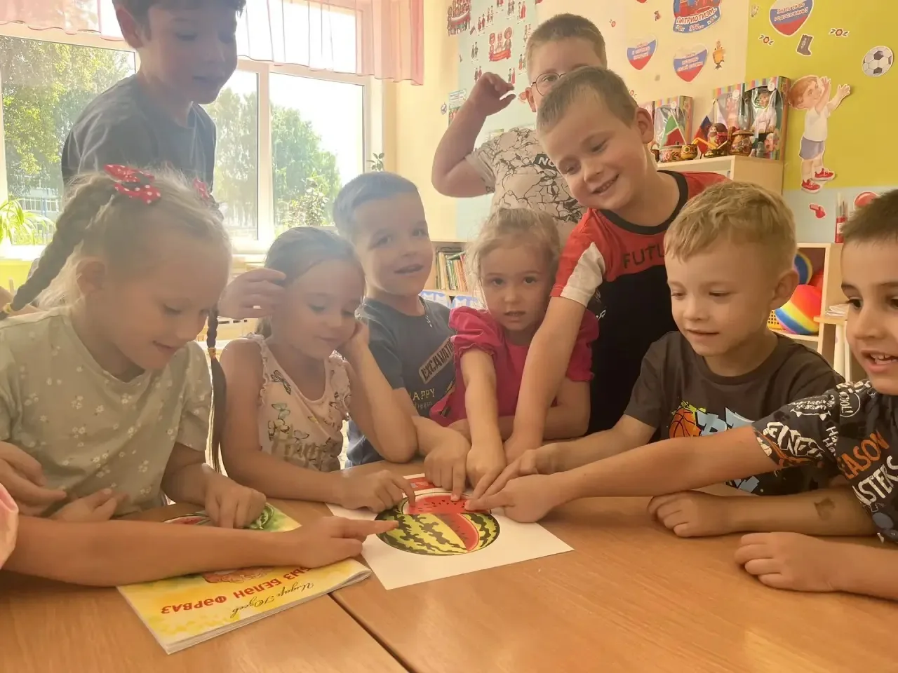 🍉 Сладкий, сочный и полосатый! День арбуза в нашем детском саду! 🍉