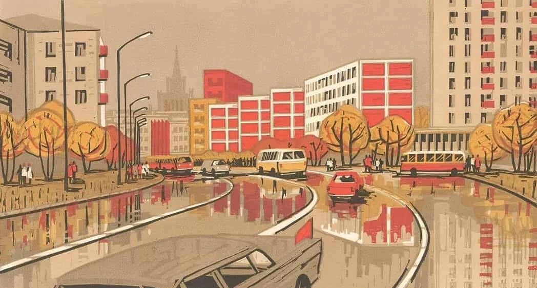 🎨 Как выглядела Красная Пресня почти 60 лет назад?