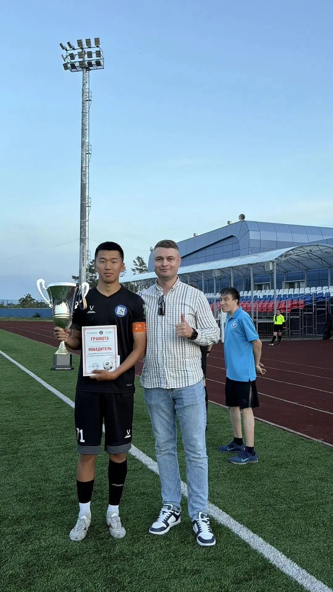 Суперкубок Бурятии по футболу у БГУ!🏆

В напряжённой борьбе сборная одержала победу в финальном мат
