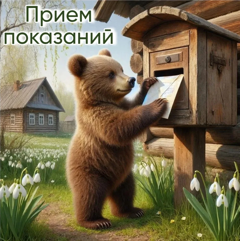 📫 ПРИЕМ ПОКАЗАНИЙ ОТКРЫТ!