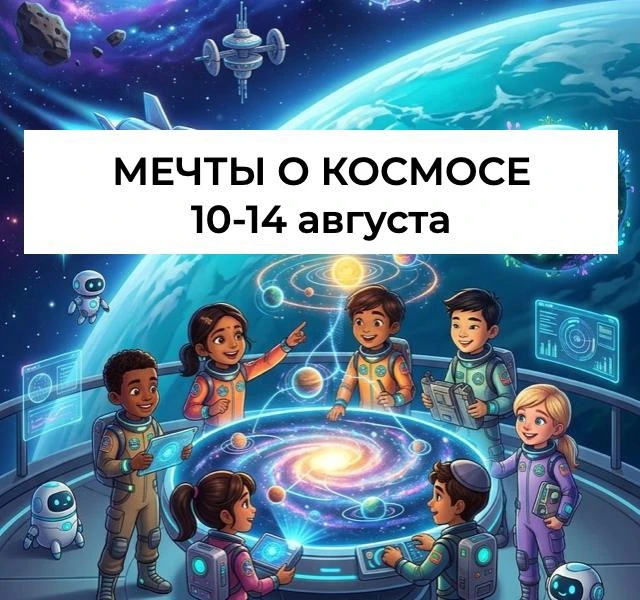 🌌 Биоботики: «Мечты о космосе»
🗓️10-14 августа 

Легенда программы: 2125 год. Человечество научило
