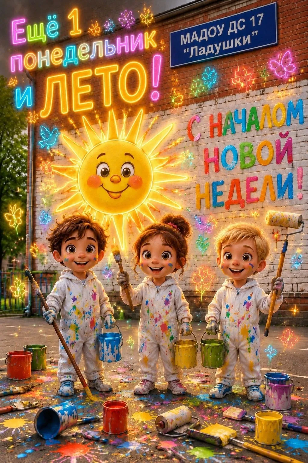 🌤️ Друзья, с началом рабочей недели!