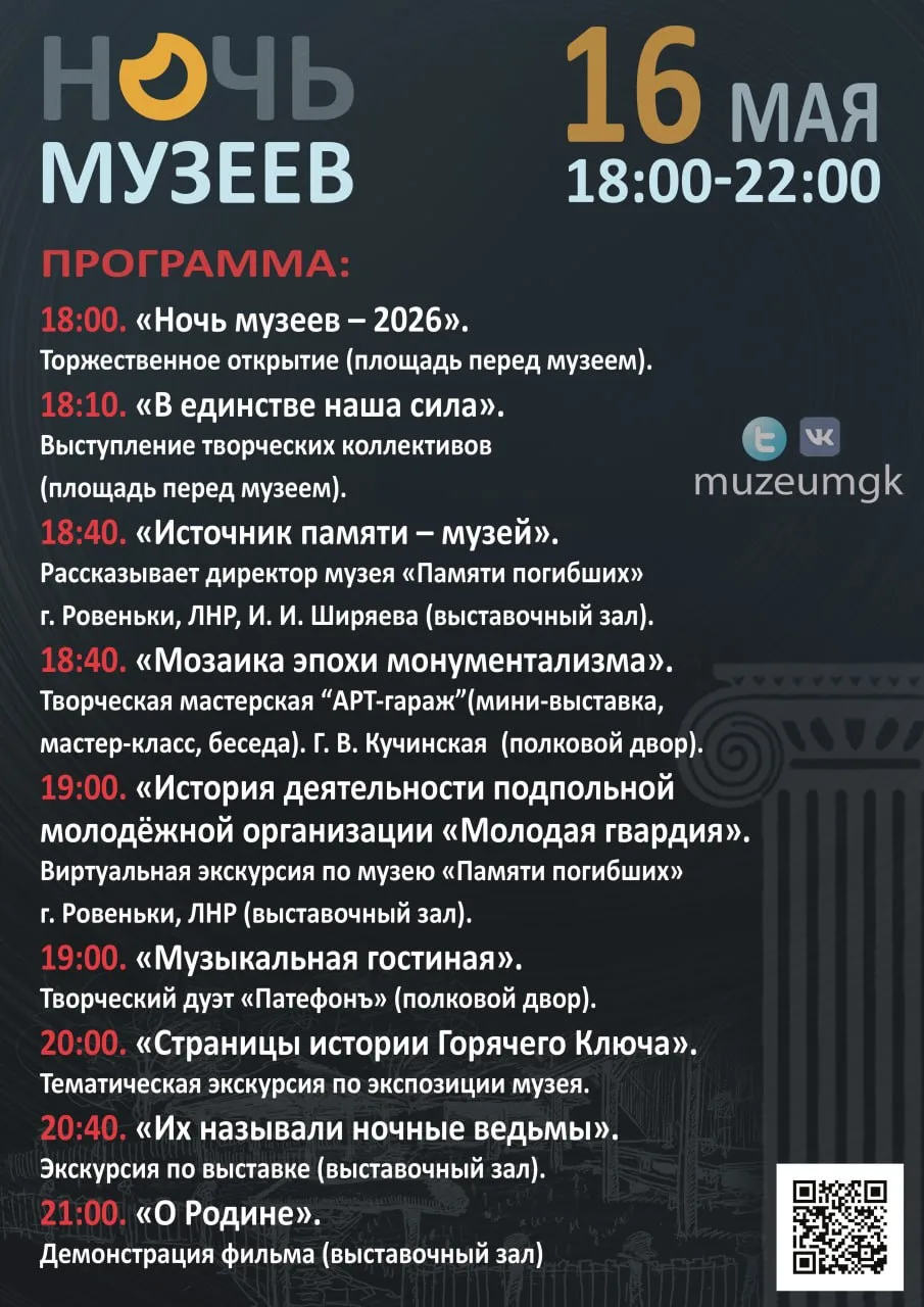 Ночь музеев в Городском историческом музее имени И. Д. Попко!