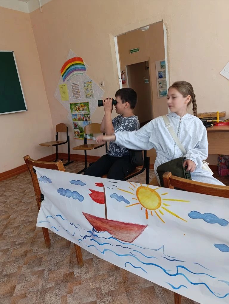 17 июня в лагере с дневным пребыванием отделения с. Верховонданка получился днем путешествий. Пятеро