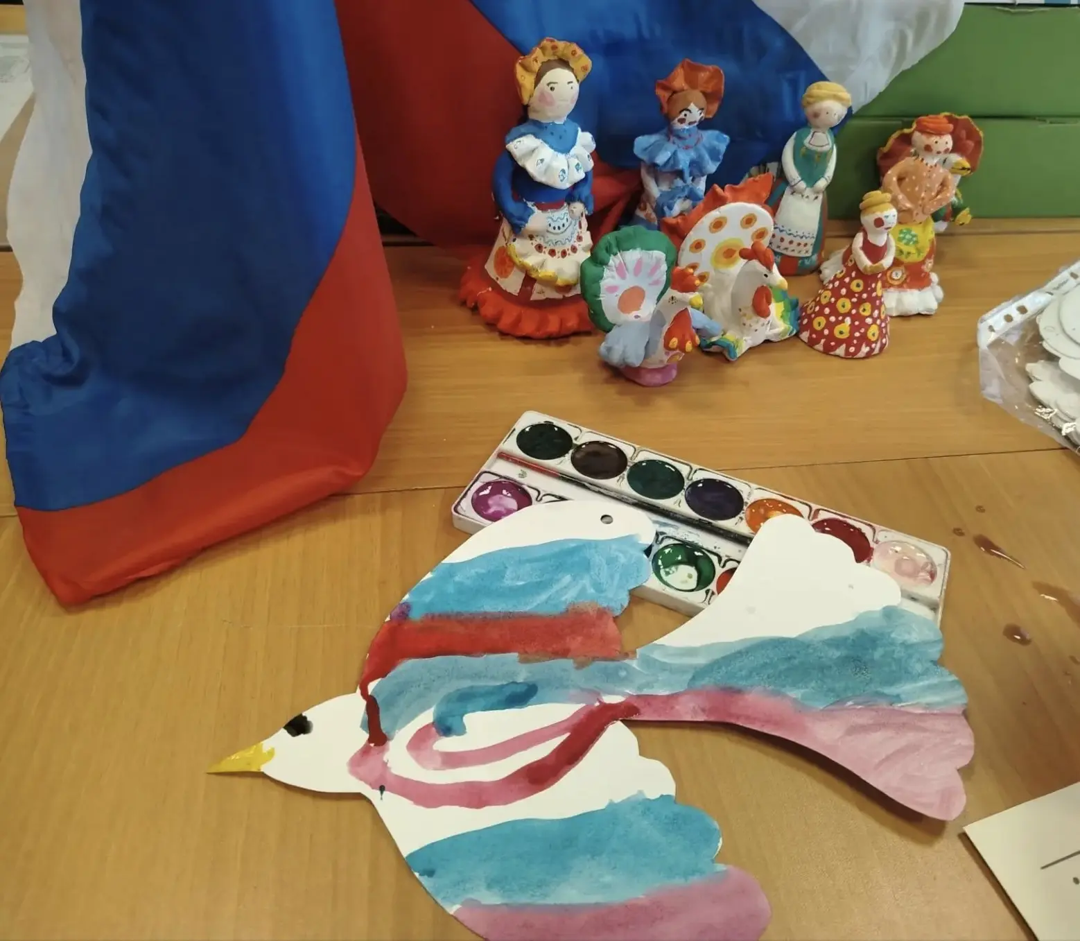 🖌️ В Детской художественной школе №1 прошел творческий мастер-класс, посвященный Дню Г...
