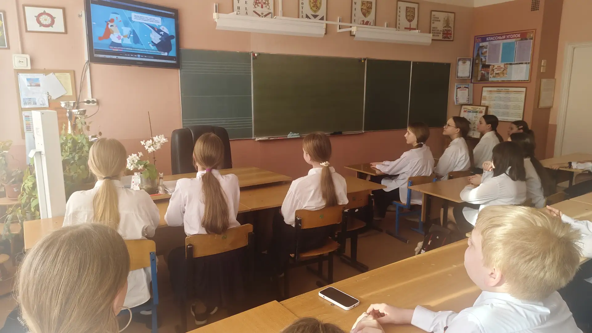 В 6Б классе прошел урок в рамках нового сезона всероссийского просветительского проекта «Цифровой ли