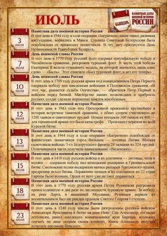 #Календарь_военной_истории_июль