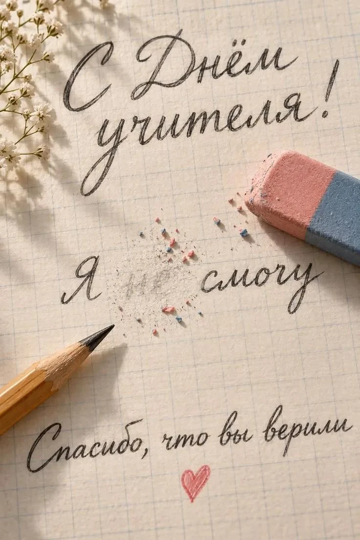 🌸С Днем учителя! С праздником мудрости, терпения и истинного патриотизма!