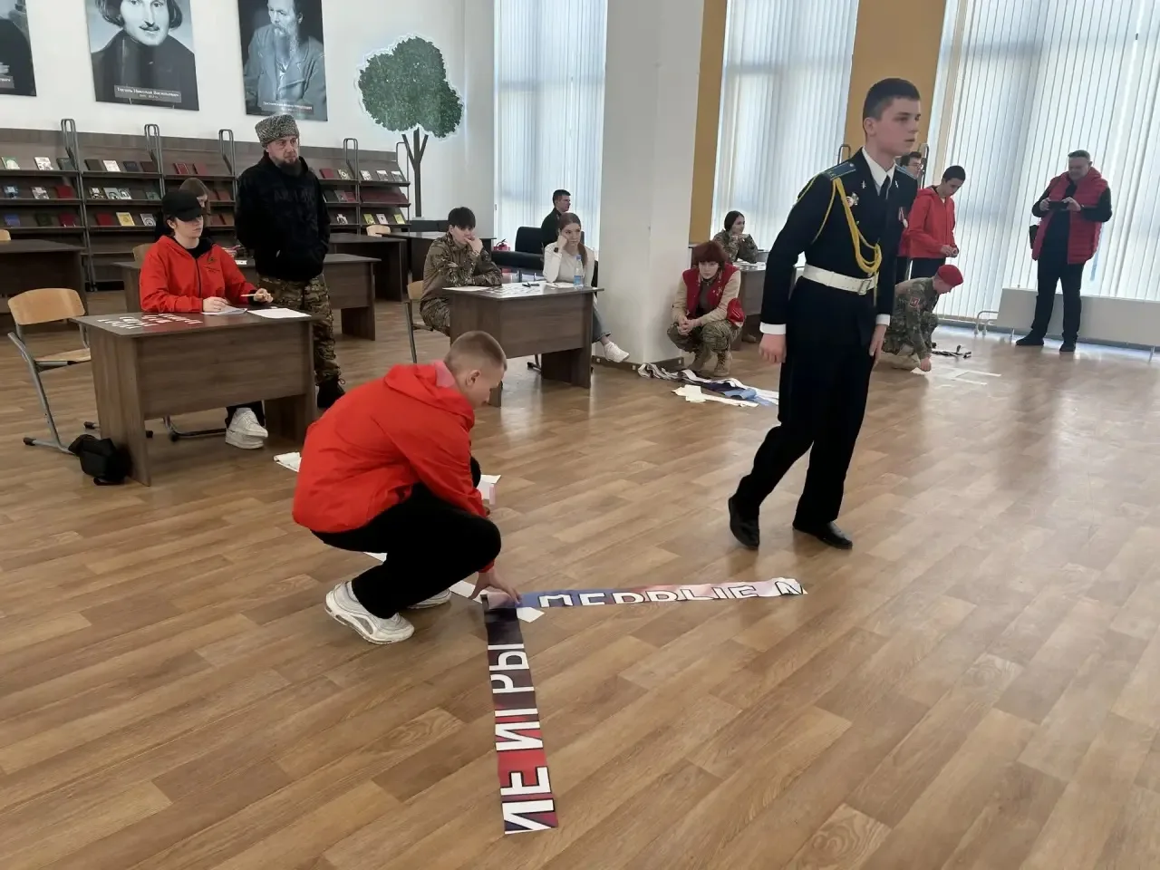 Наши кадеты на «Юнармейской искорке»: 12 место из 40 команд!  Команда школы приняла участие в открыт