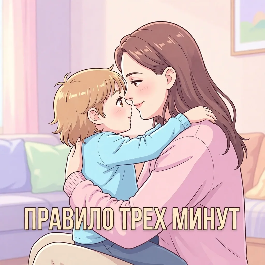 Подсказки для родителей! Правило трёх минут!
