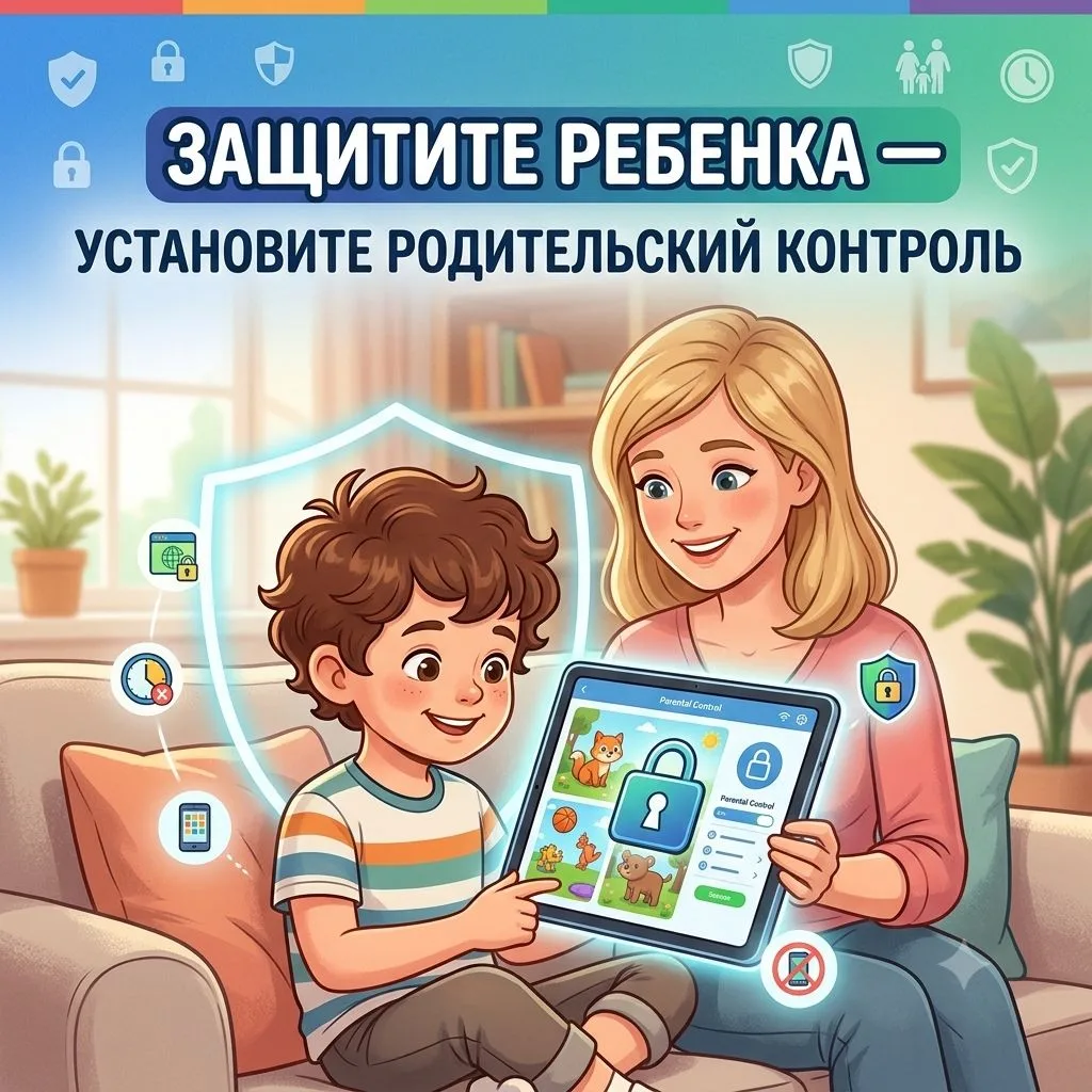 Защитите ребенка — установите родительский контроль
Родительский контроль — это набор инструментов, 