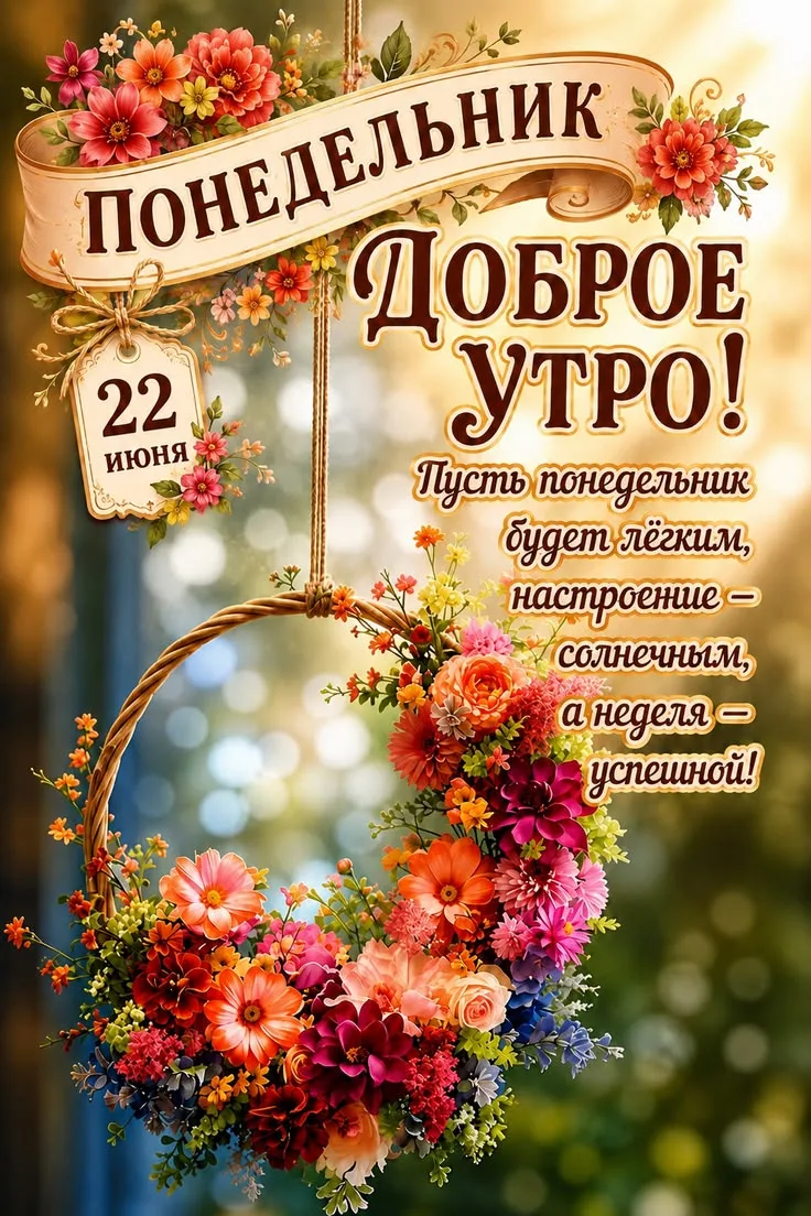 🌞🎉 Желаем бодрого утра и замечательного дня!